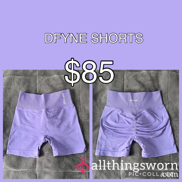 DFYNE PURPLE SHORTS