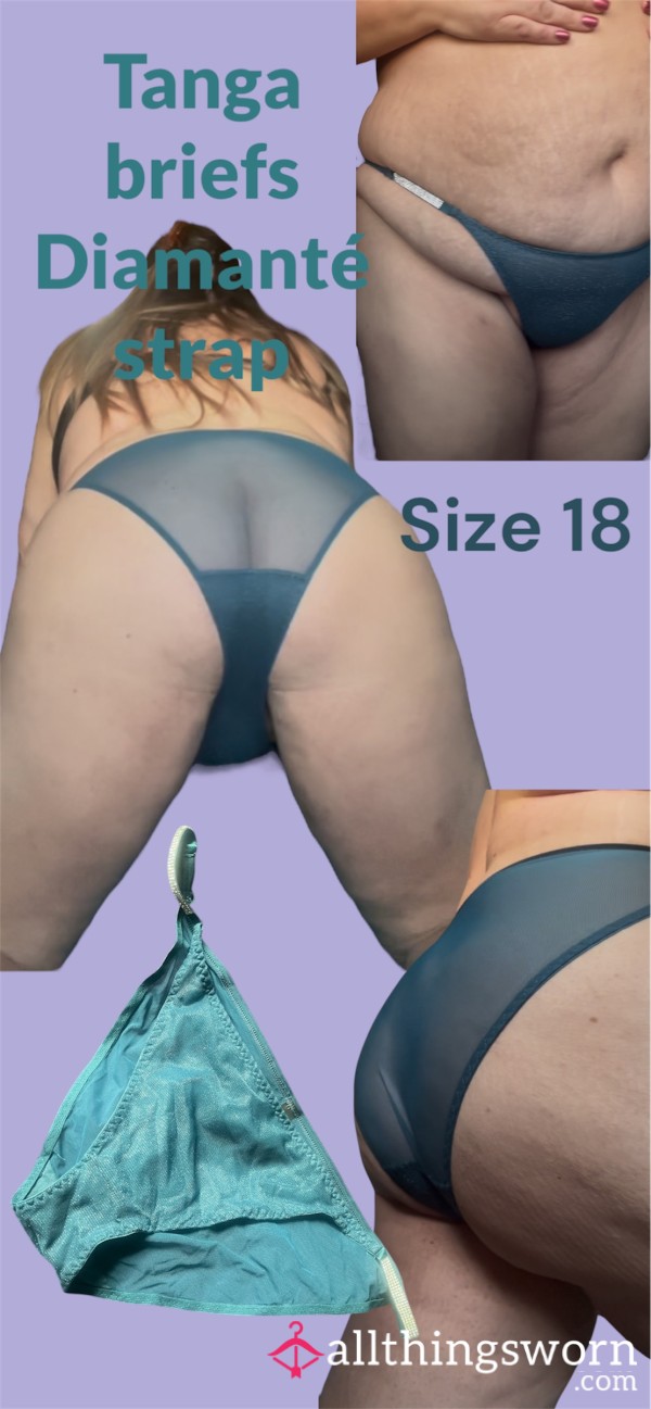 Diamanté Tanga Briefs