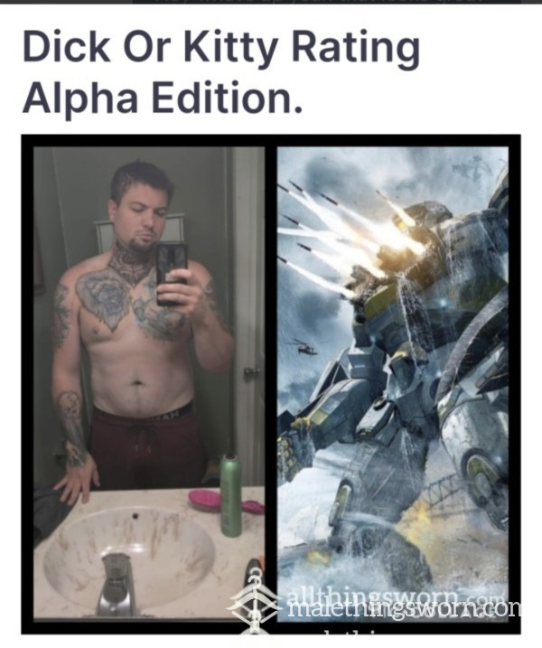 D*ck Or Kitty Rating Alpha Edition