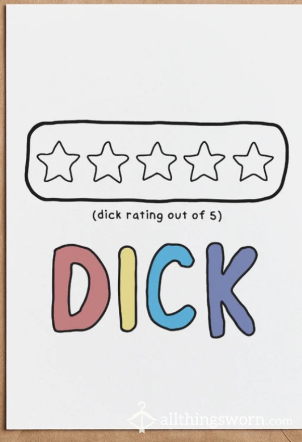 D*ck Rating