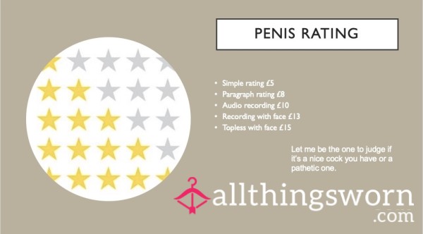 D*ck Rating