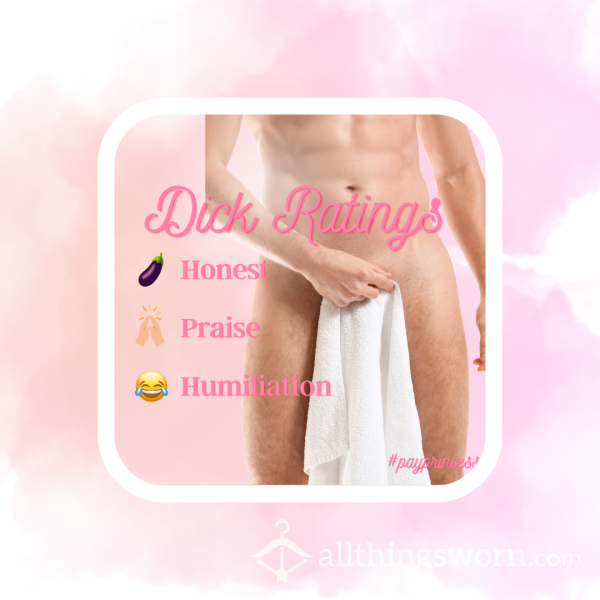 🍆 D*ck Rating