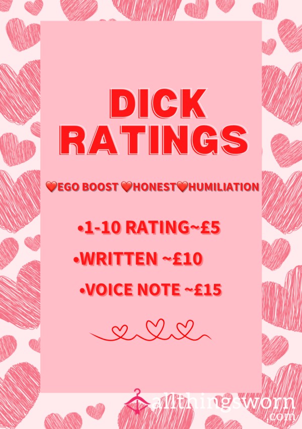 D*ck Rating