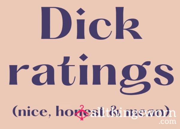 D*ck Rating🍤🍆