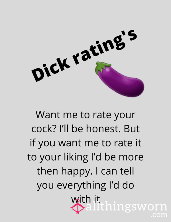 D*ck Rating