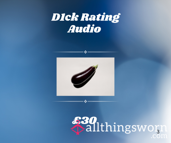 D*ck Rating Audio