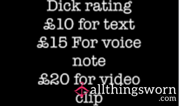 D*ck Rating Honest And Brutal😈