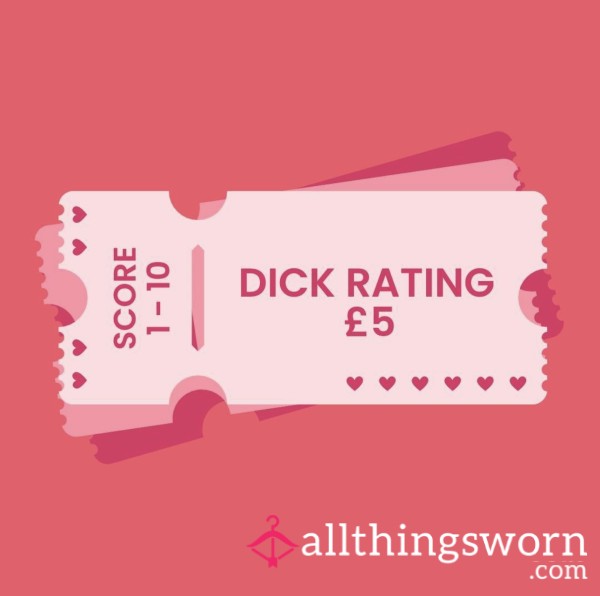 D*ck Rating Score 1-10