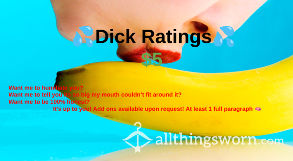 D*ck Ratings