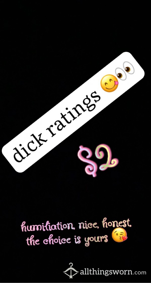 D*ck Ratings