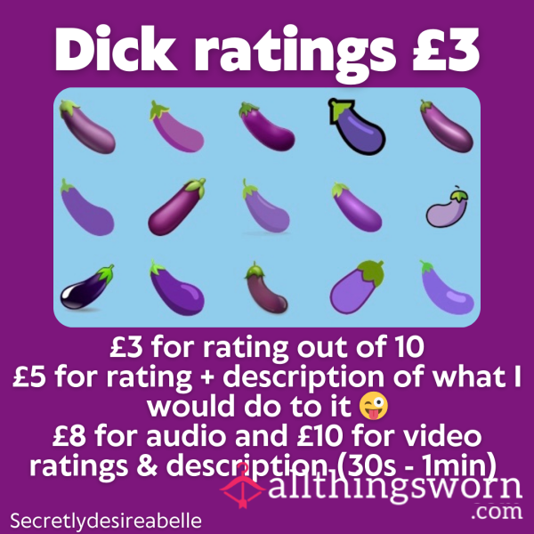 D*ck Ratings