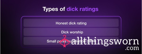 D*ck Ratings… 🍆😈