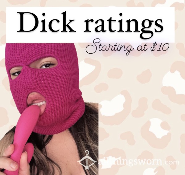 🤍 D*ck Ratings 🤍