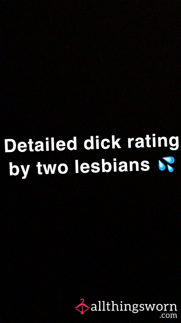 D*ck Ratings By Lesbians