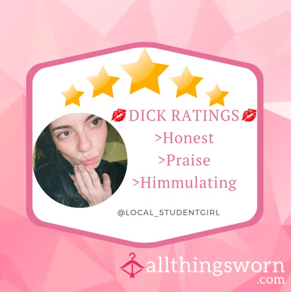 D*ck Ratings From A Student Girl💋