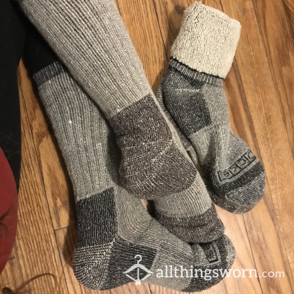 D*ckies Wool Blend Boot Socks - 5 Days Worn When Ordered