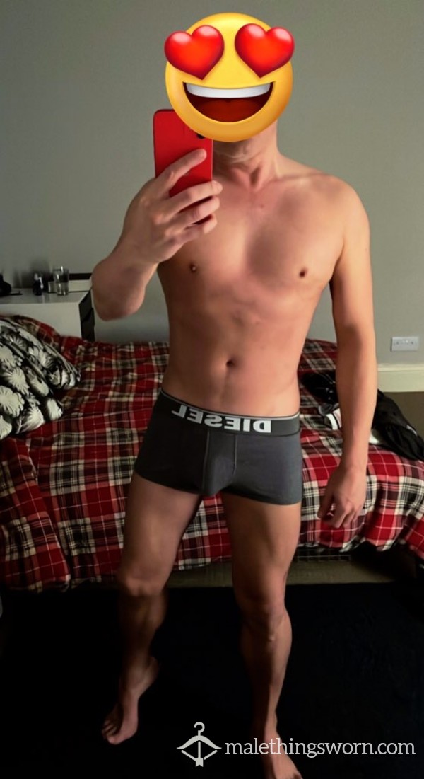 Diesel Tight Grey Boxers