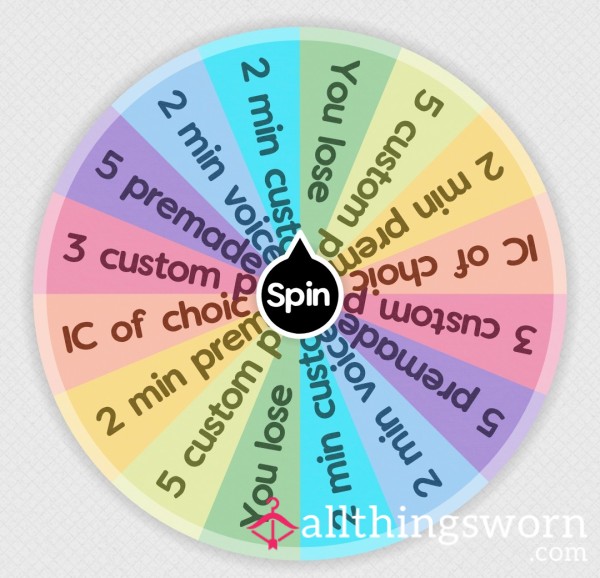 Digital Content Wheel Spin