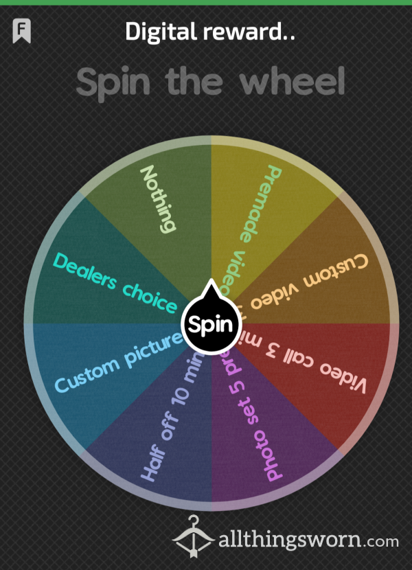 Digital Rewards Wheel