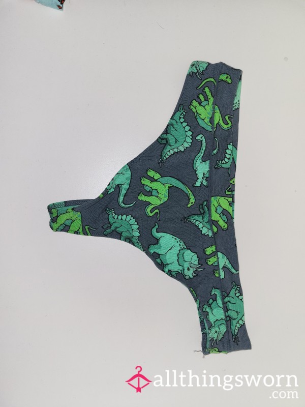 Dino Thong,  Super Soft Brand :me Undies . Size Medium.