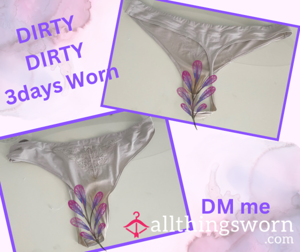 Dirty 3 Day Worn Thong