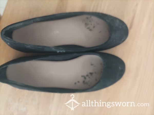 Dirty Ballet Flats