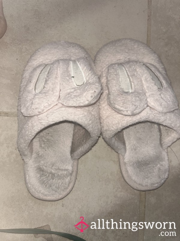 Dirty Bedroom Bunny Slippers