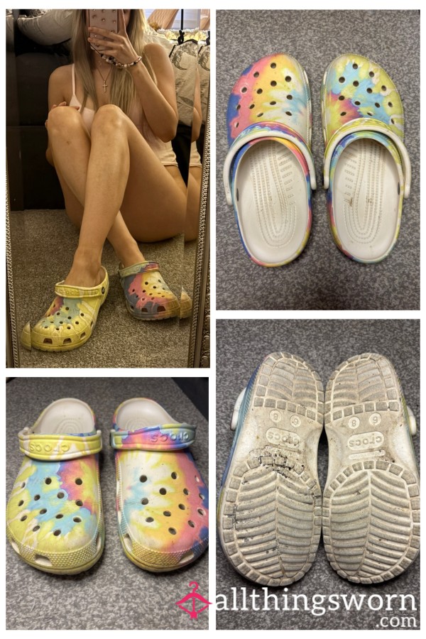 Colourful Crocs