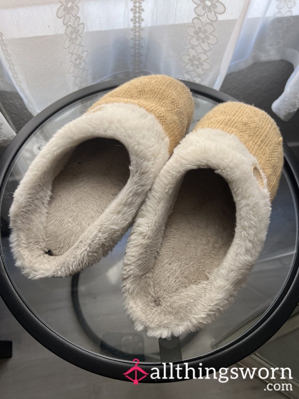 Dirty Fuzzy Slippers