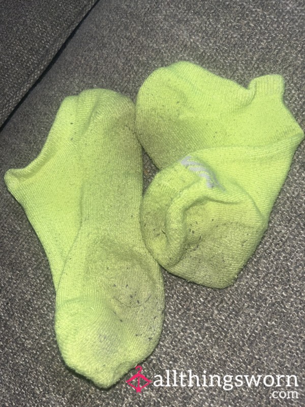 Dirty Green Socks