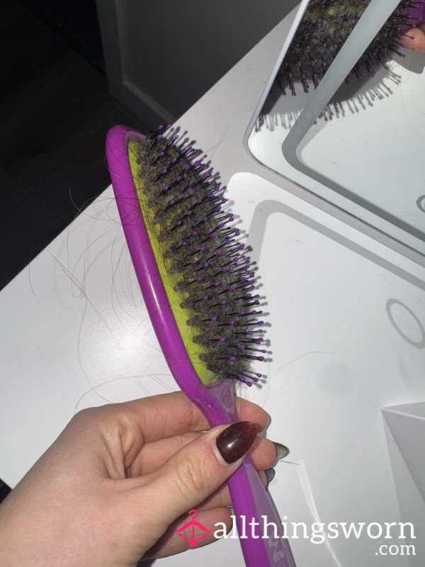 Dirty Hair Brush