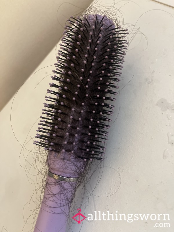 Dirty Hairbrush