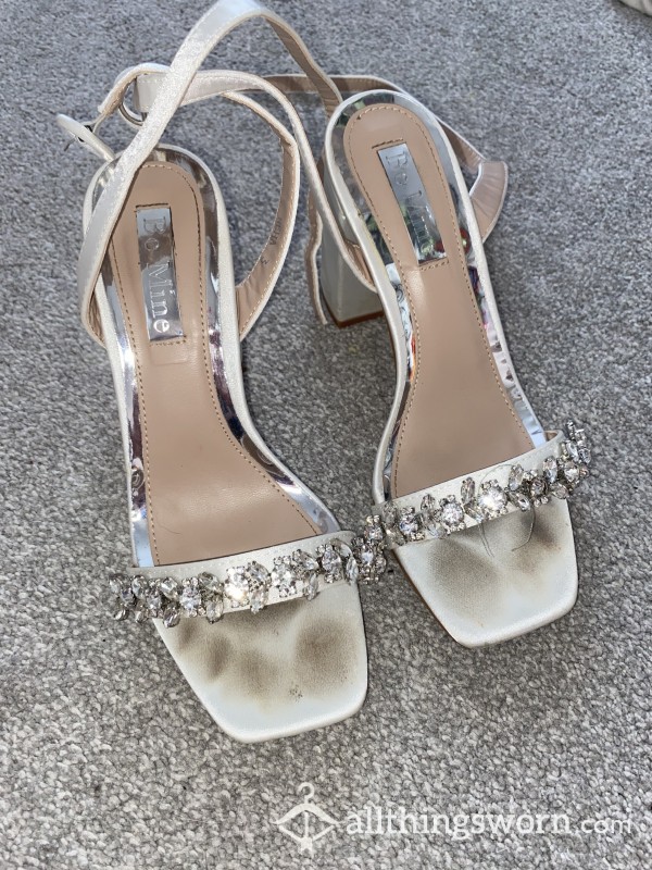 Dirty Heeled Sandals UK 3