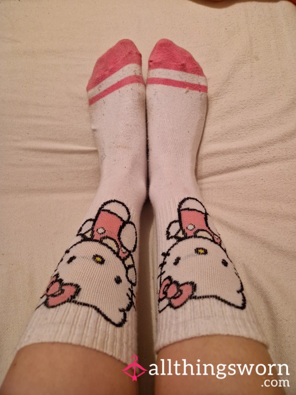 Dirty Hello Kitty Socks