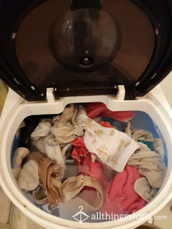 Dirty Laundry Water From After Wash Load Done!