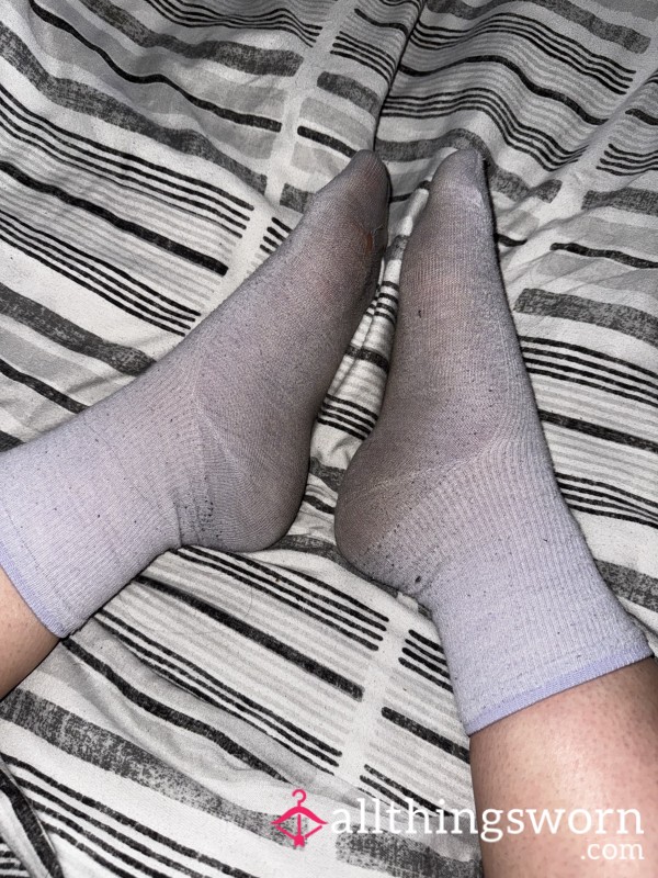 Dirty Lilac Socks