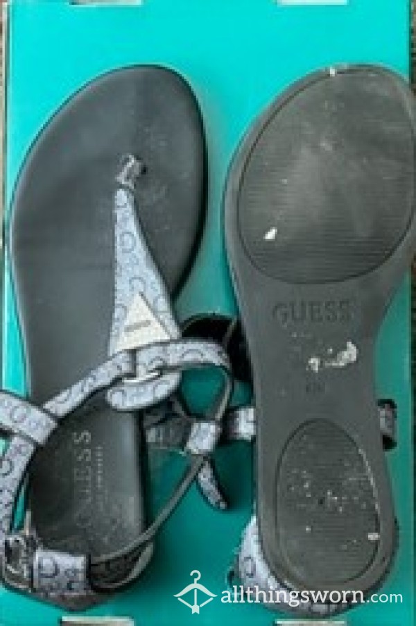 Guess Sandals Worn