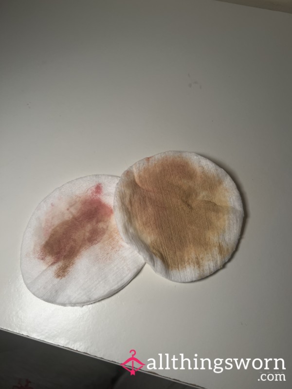 Dirty Make Up Cotton Pads