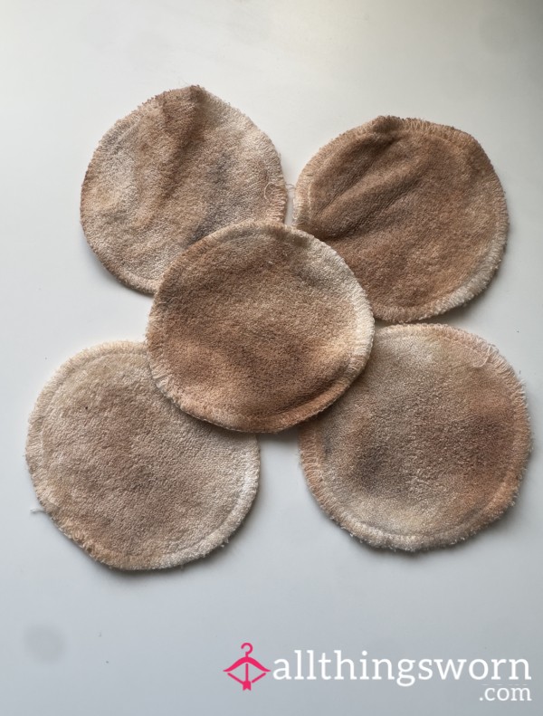 Dirty Make-Up Remover Pads (reusable)