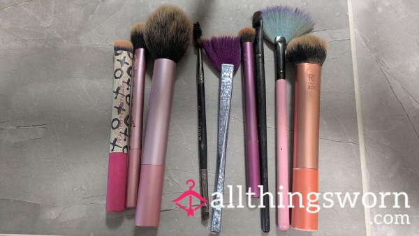 Dirty Makeup Brushes