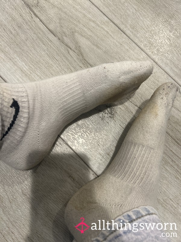 Dirty Nasty Used Socks Still On My Feet