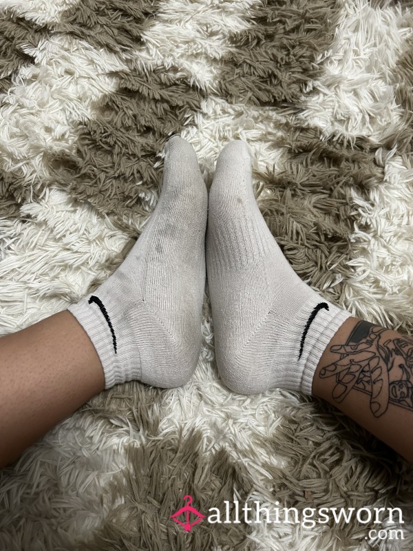 🧦Dirty Nike Ankle Socks🧦