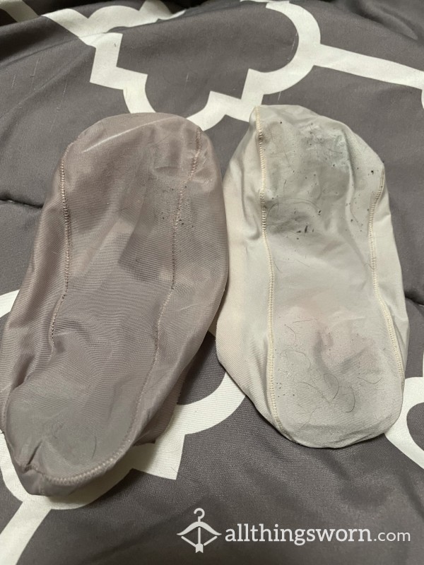 Dirty No Show Slip Socks