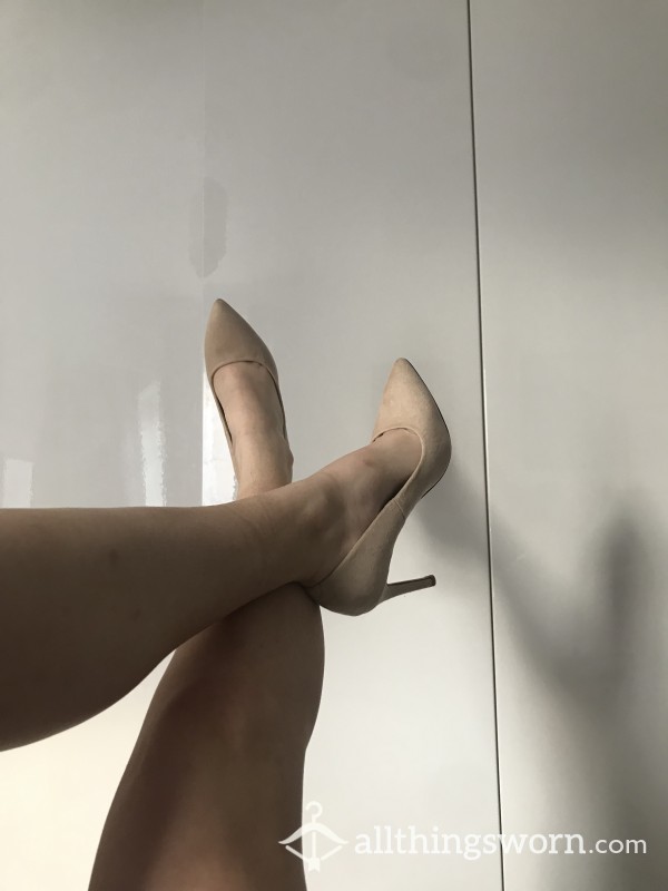 Dirty Nude Court Heels