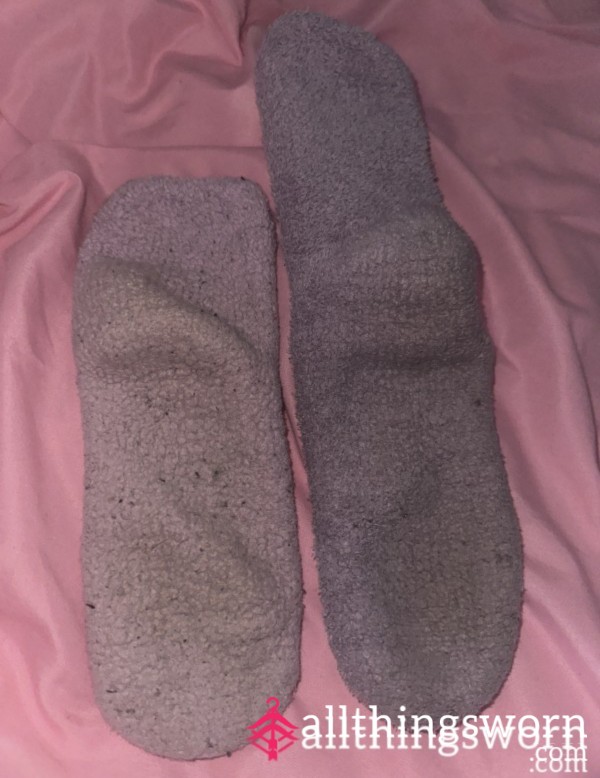 Dirty Odd Fluffy Socks