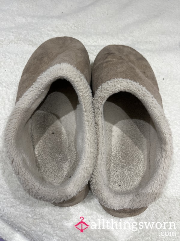 Dirty Old Bedroom Slippers