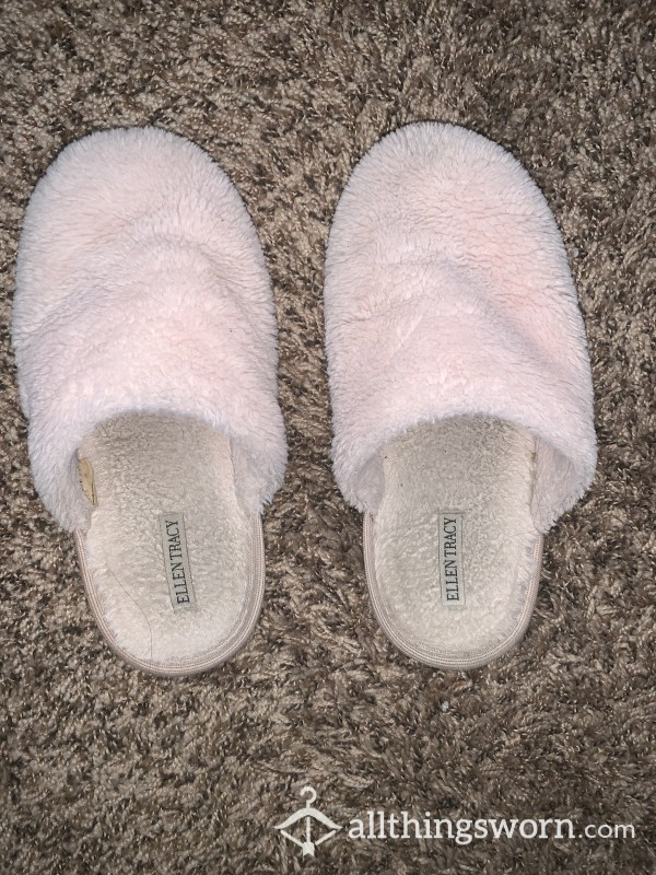 Dirty Pink Slippers