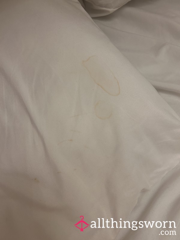 Dirty Sl*t C*m Stained Bed Sheets