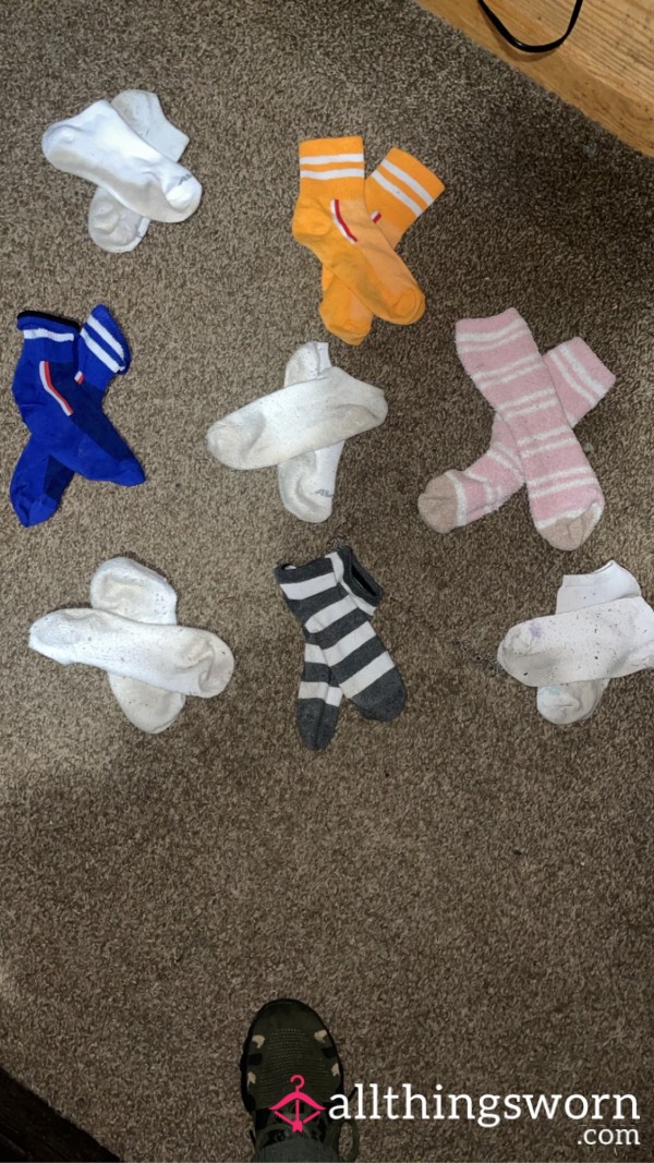 Dirty Smelly Sock Lot!