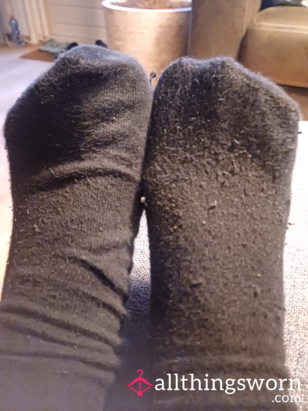 Dirty Socks Under These S**y Toes.